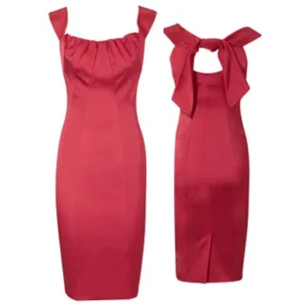 Karen Millen Scarlet Backless Dress